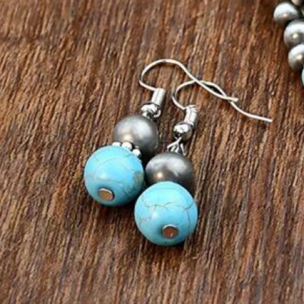 Boho drop Earrings #1925